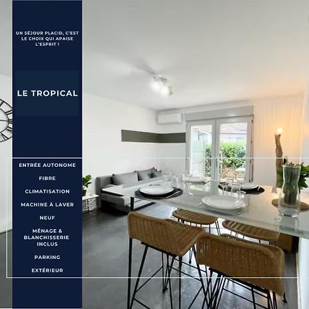 Le Tropical - Clim - Terrasse - Parking - Spacieux Mont-de-Marsan Exteriér fotografie